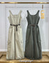 Wide Neck Sleeveless Belted Loose-wear Jumpsuit